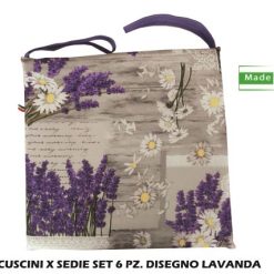Cuscini X Sedie Set 6 Pz. Lavanda-8388777098942