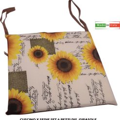 Cuscini X Sedie Set 6 Pz. Girasole-8388777099215