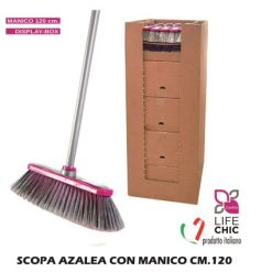 Scopa Azalea Con Manico Cm.120-8008240851804