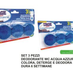 Deodorante Wc Acqua Azzurra Set 3 Pz. Irge-8021723034815