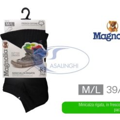 Minicalza Rigata Set 3 Pz. Nero M/L-8021723041134