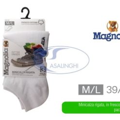 Minicalza Rigata Set 3 Pz. Bianco M/L-8021723041141