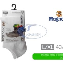 Minicalza Rigata Set 3 Pz. Bianco L/Xl-8021723041172