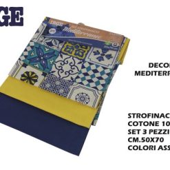 Strofinaccio Mediterraneo Conf. 3 Pz. Cm.50X70-8021723051898