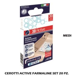 Cerotti Active Farmaline Set 20 Pz. Cicatrizzanti-8021723054042