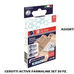 Cerotti Active Farmaline Set 20 Pz. Cicatrizzanti-8021723054059