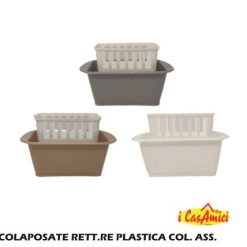 Scolaposate Rett.Re Plastica Col. Ass.-8056304642417