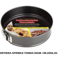 Tortiera Apribile Tonda Cm.18X6