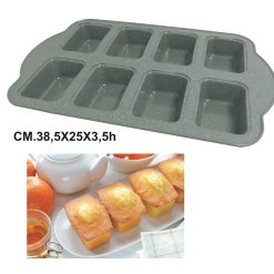 Stampo 8 Mini Plumcake-8032591299404