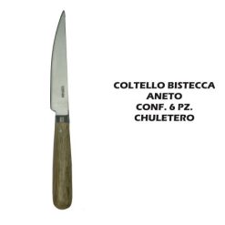 Coltello Bistecca Aneto Conf. 6 Pz. Chuletero-18425734075329