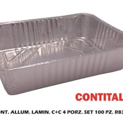 Cont. Allum. Lamin. C+C 4 Porz. Set 100 Pz. R83G-8011851911805