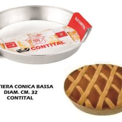 Tortiera Conica Bassa Cm.32 Contital-8011851170462