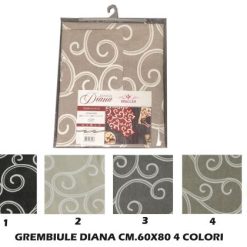 Grembiule Loneta Cm.60X80 4 Colori-8056737665083