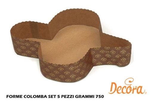 Forma Colomba Set 5 Pz. Grammi 750-8024622062743