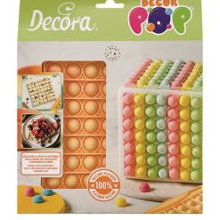 Stampo In Silicone Decorpop Quadrato Cm.19X17-8024622076603