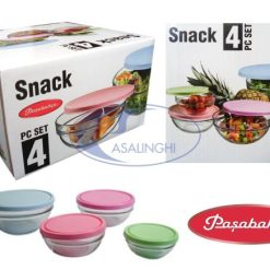 Insalatiera Vetro Set 4 Pz. Cm.14-17-20-23-8693357536036