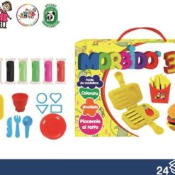 Plastilina 3D Gr.38 8 Pezzi+Formine-8052286078558