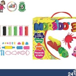 Plastilina 3D Gr.38 8 Pezzi+Formine-8052286078572