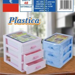 Cassettiera Plastica 3 Cassetti Small-8011690221882