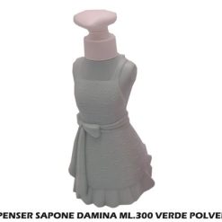 Dispenser Sapone Damina Ml.300 Verde Polvere-8011690417230