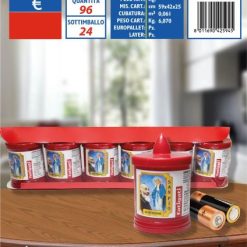 Lumino Votivo X Cimitero A Batteria A Led-8011690425945