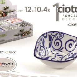 Ciotola Porcellana Cm.12X10X4
