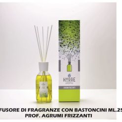 Diffusore Fragranze Con Bastonc. Ml.250 Agrumi Frizzanti-8053736580256