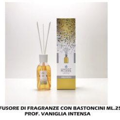 Diffusore Fragranze Con Bastonc. Ml.250 Vaniglia Intensa-8053736580300