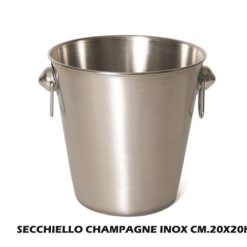 Secchiello Champagne Inox Cm.20X20H