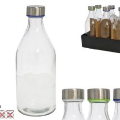 Bottiglia Vetro Lt.1 Con Tappo-8430540975506
