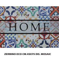 Zerbino Eco Gomma Cm.45X75 Dis.Mosaic-8000771601750