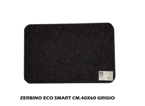 Zerbino Eco Smart Cm.40X60 Grigio Scuro-8056358741234