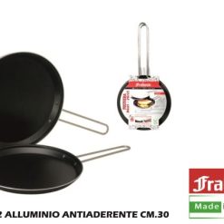 Grill 2 Alluminio Antiaderente Cm.30-8009463049306