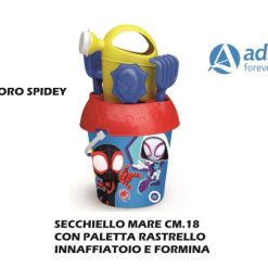 Secchiello Con Accessori Diam. Cm.18 Spidey-8002936125606
