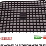 Salvapiatti Da Appoggio Nero Cm.33X24-8002942226908