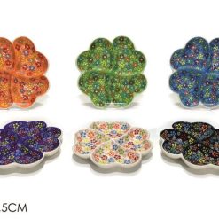 Antipastiera Ceramica 4 Posti Cm.18