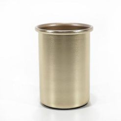 Bicchiere Portaspazzolini Cm.8X10H Oro-8015361377069