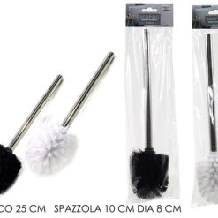 Scopino Wc Manico Acciaio 2 Ass.-8015361099411