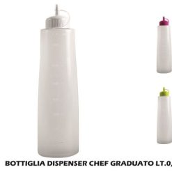 Bottiglia Dispenser Chef Graduato Lt.0