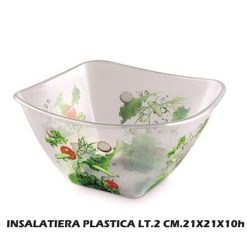 Insalatiera Plastica Lt.2 Cm.21X21X10H-8429429169686