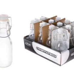 Bottiglia Vetro Ml.125 Con Tappo Meccanico-8422102589429