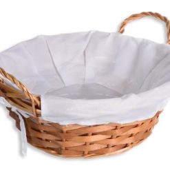 Cestino Portapane Foderato Tondo Col. Miele-8422102594904