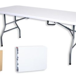 Tavolo Pieghevole 180X74X74H Piano Resina-8422102610857