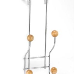 Gancio 4 Posti Per Porta Pomelli Legno-8422102673692