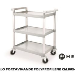 Carrello Portavivande Polypropilene Cm.80X41X95H-8711369810200