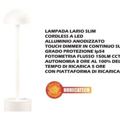 Lampada Lario Slim Bianca-8056518695513