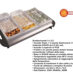 Scaldabuffet X31/3 Gn-8056518693212