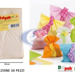 Buste Perlate Conf. 50 Pz. Cm.10X15 Perla Avorio-8013277382795