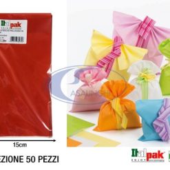 Buste Perlate Conf. 50 Pz. Cm.15X25 Perla Rossa-8013277382856