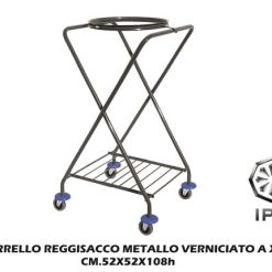 Carrello Portasacco A X Verniciato Att. Tondo-8033498014343